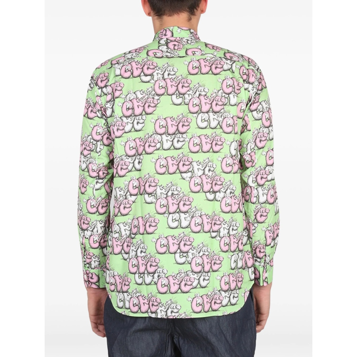 x KAWS graphic-print shirt - Img 3