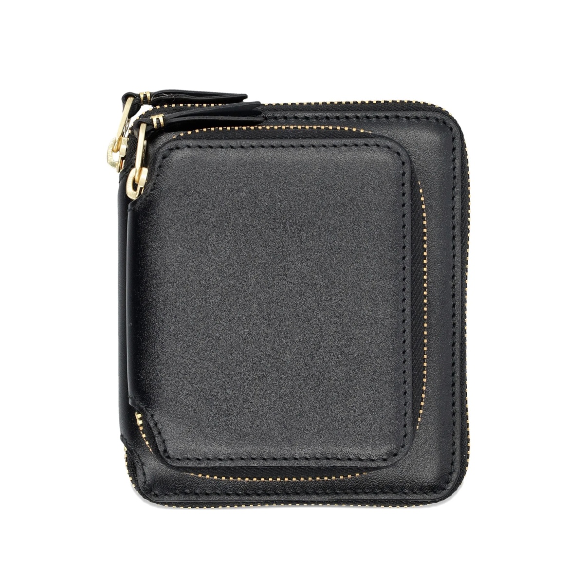zip-around leather wallet