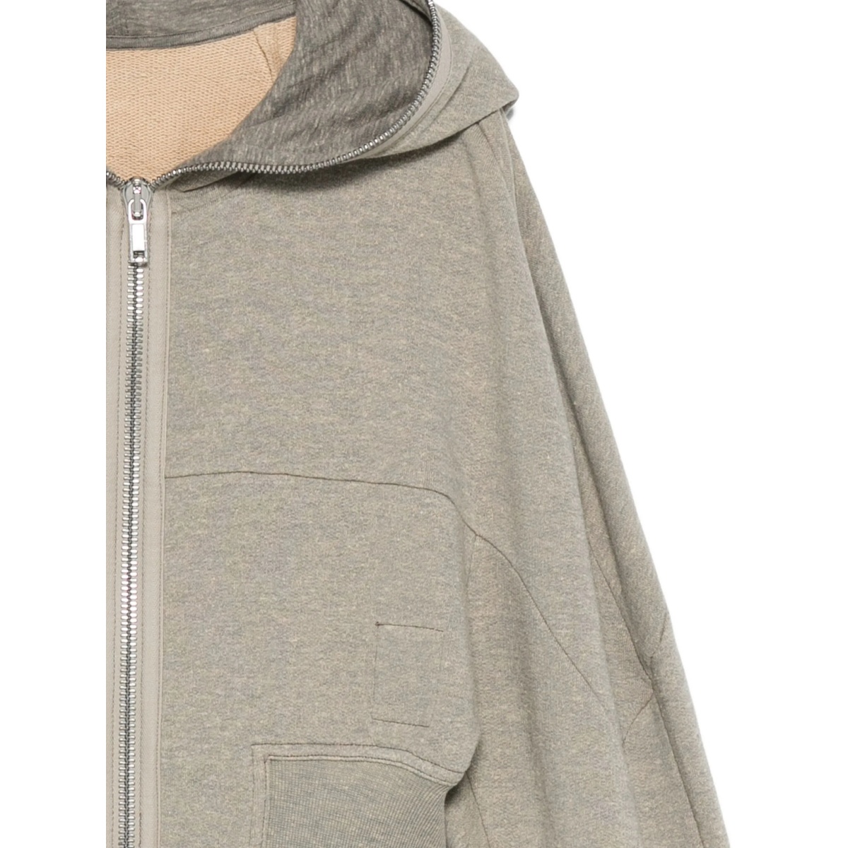 zip-fastening hoodie - Img 3