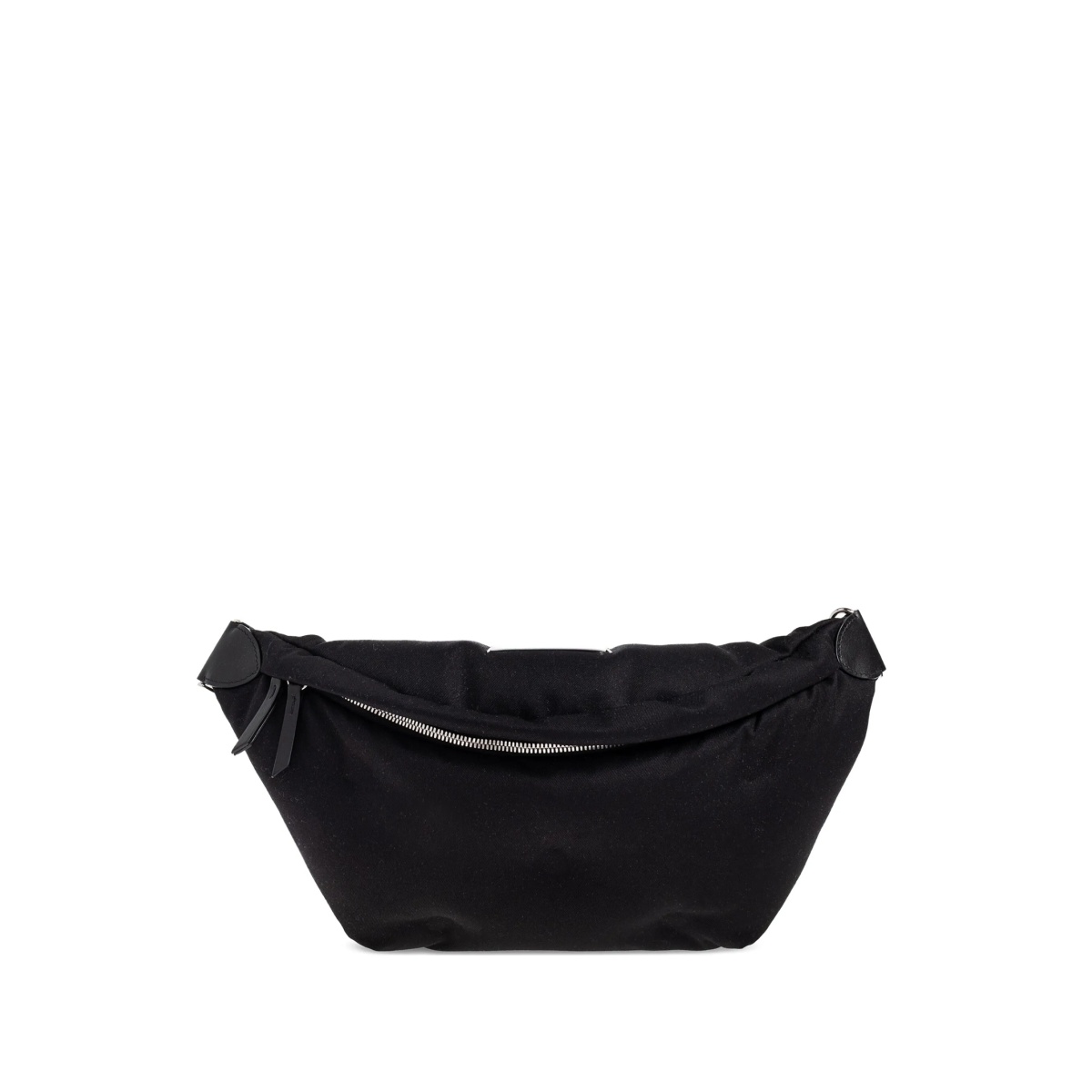 zip-fastening shoulder bag