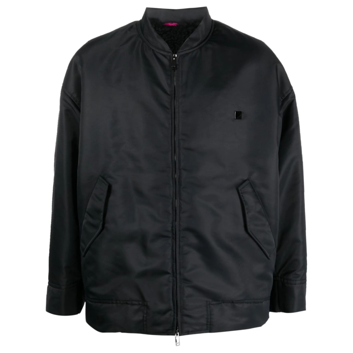 zip-up bomber jacket