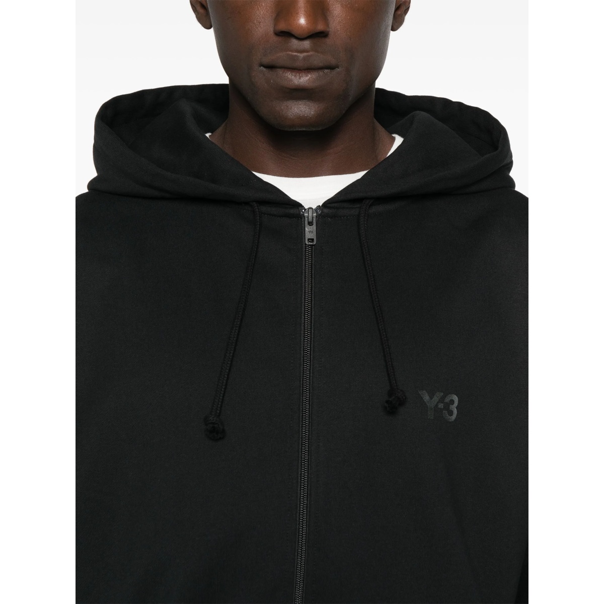 zip-up logo-detail hoodie - Img 5