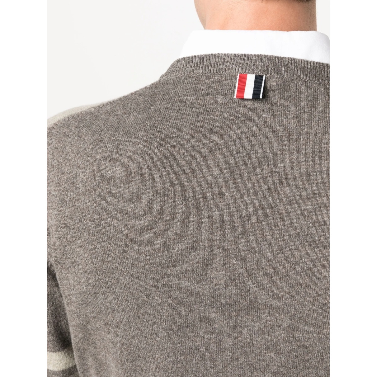4-Bar Stripe cashmere jumper - Img 5