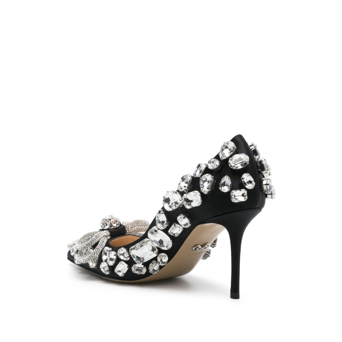 80mm crystal-embellished pumps - Img 3