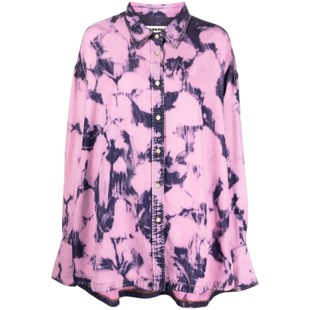 acid-wash TENCEL™ shirt