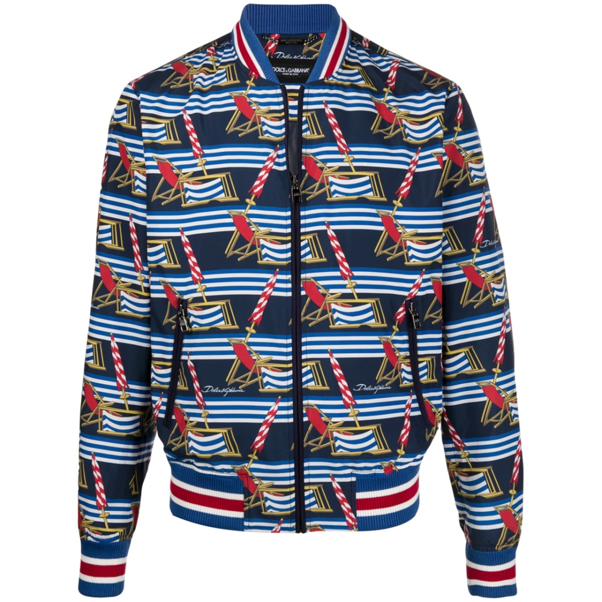 all over print bomber jacket