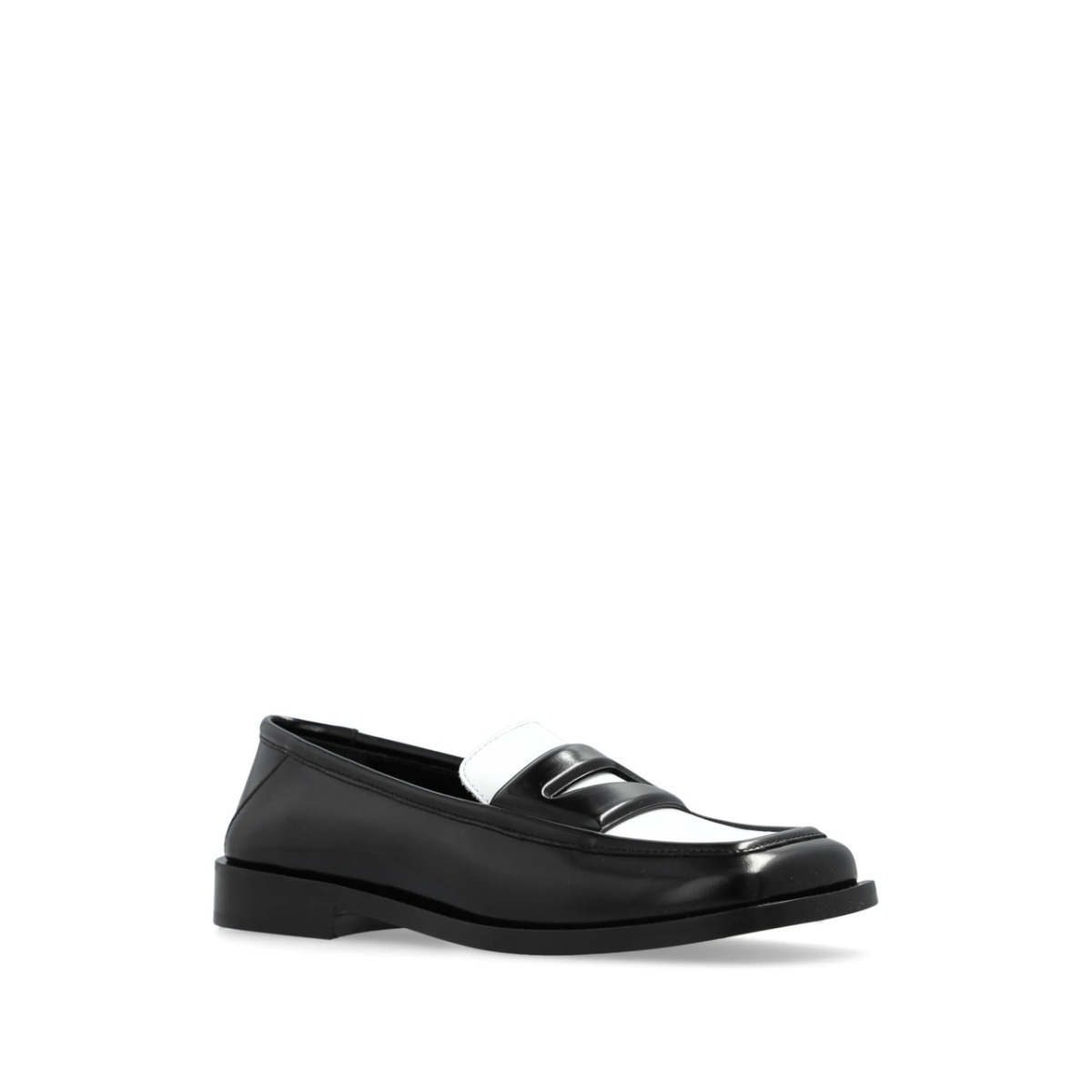 Amanda two-tone leather loafers - Img 2