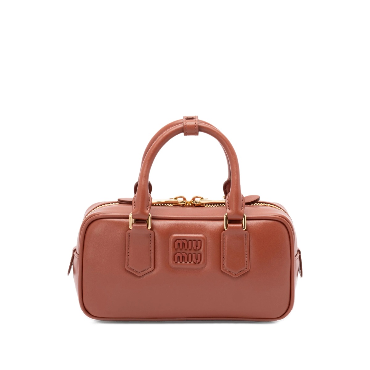 Arcadie logo-plaque top-handle tote bag