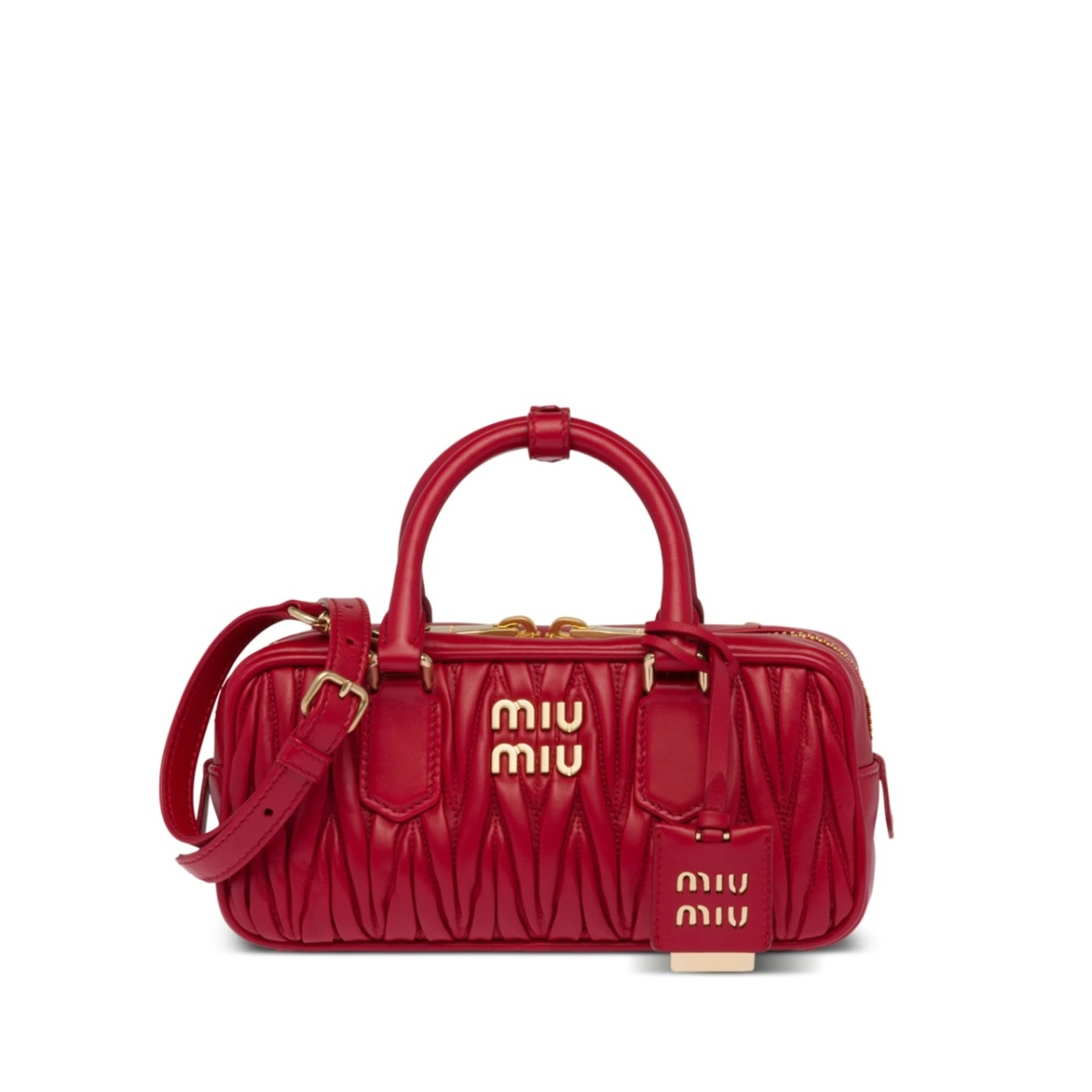 Arcadie matelassé nappa-leather bag