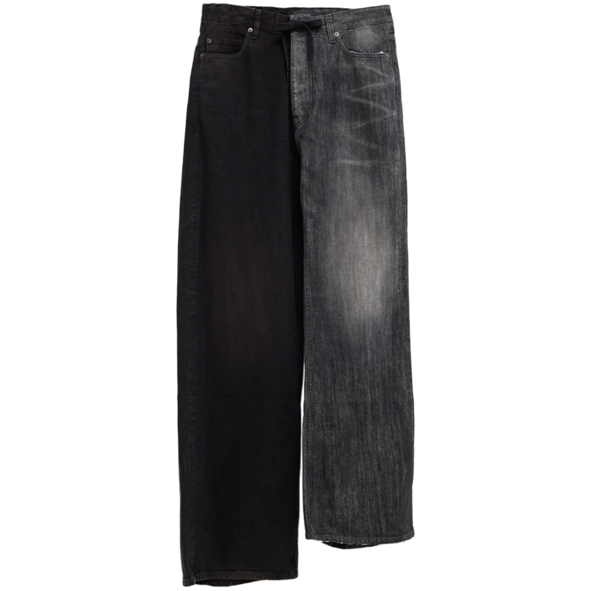 asymmetric jeans