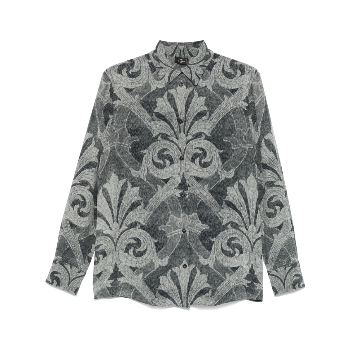 baroque-printed shirt