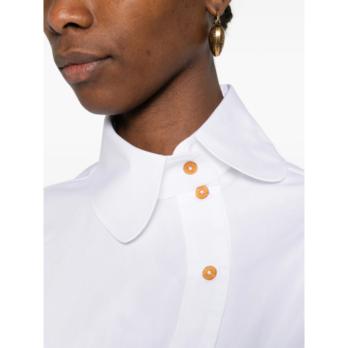 Bella orb-embroidered shirt - Img 5