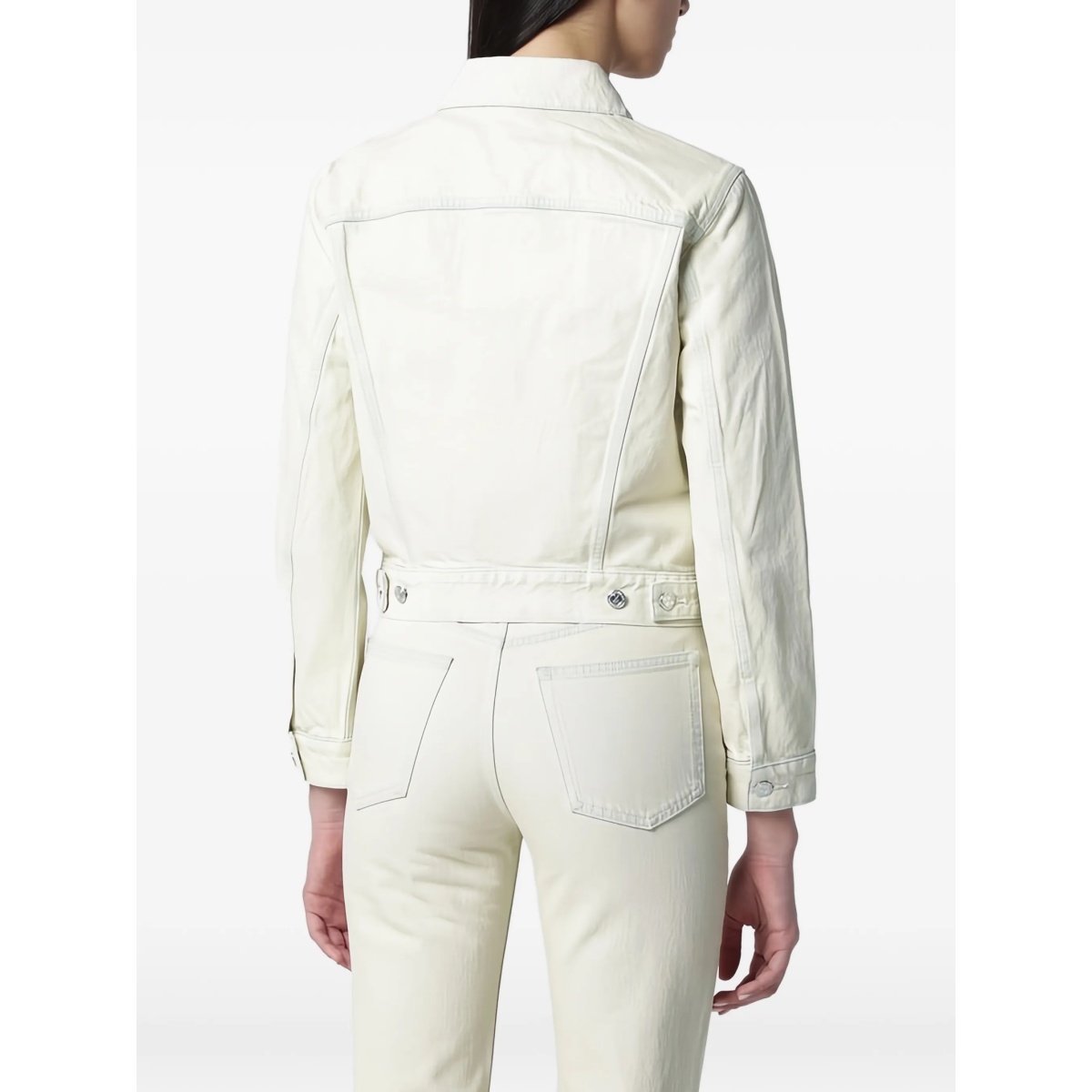 bleached denim jacket - Img 3