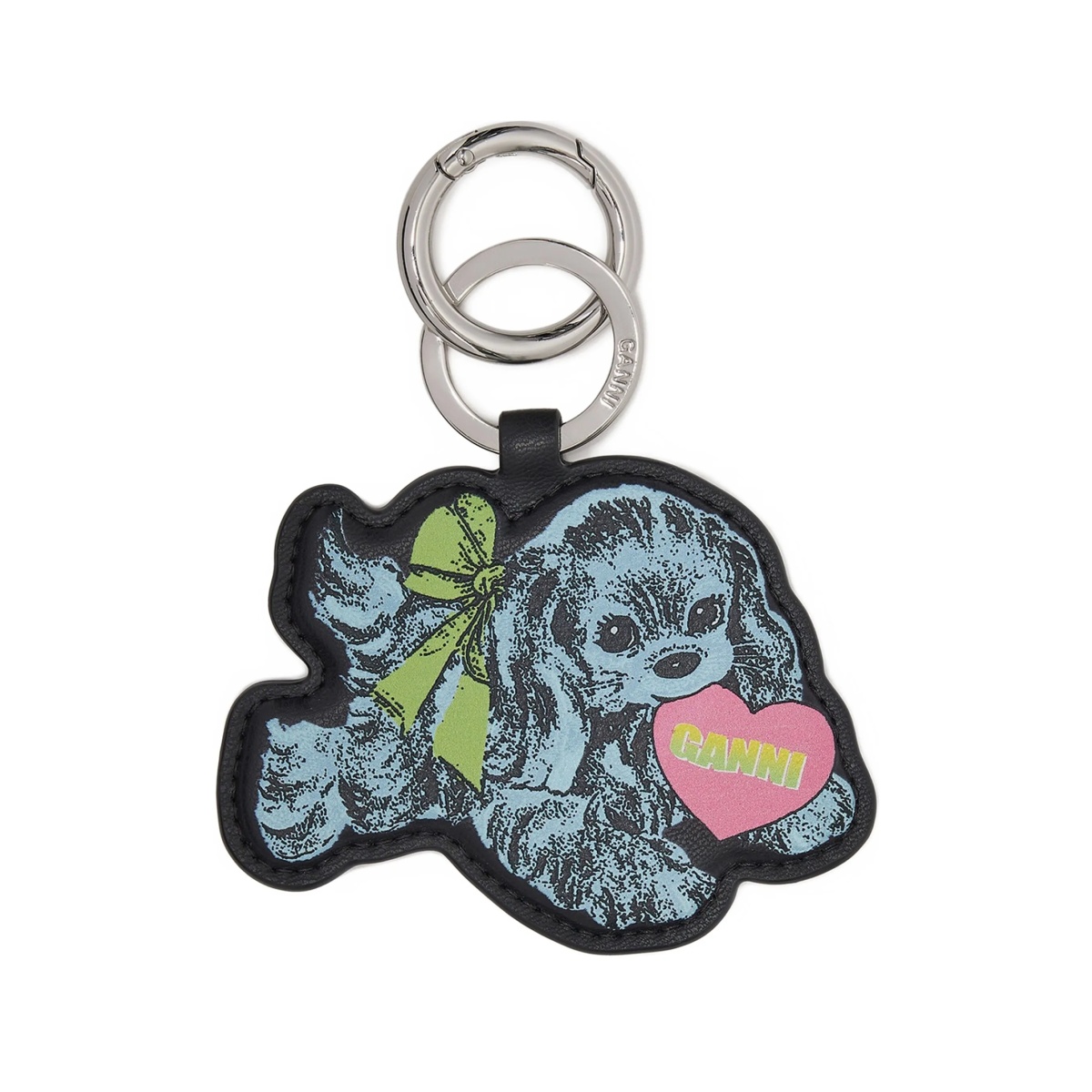 Blue Puppy keyring