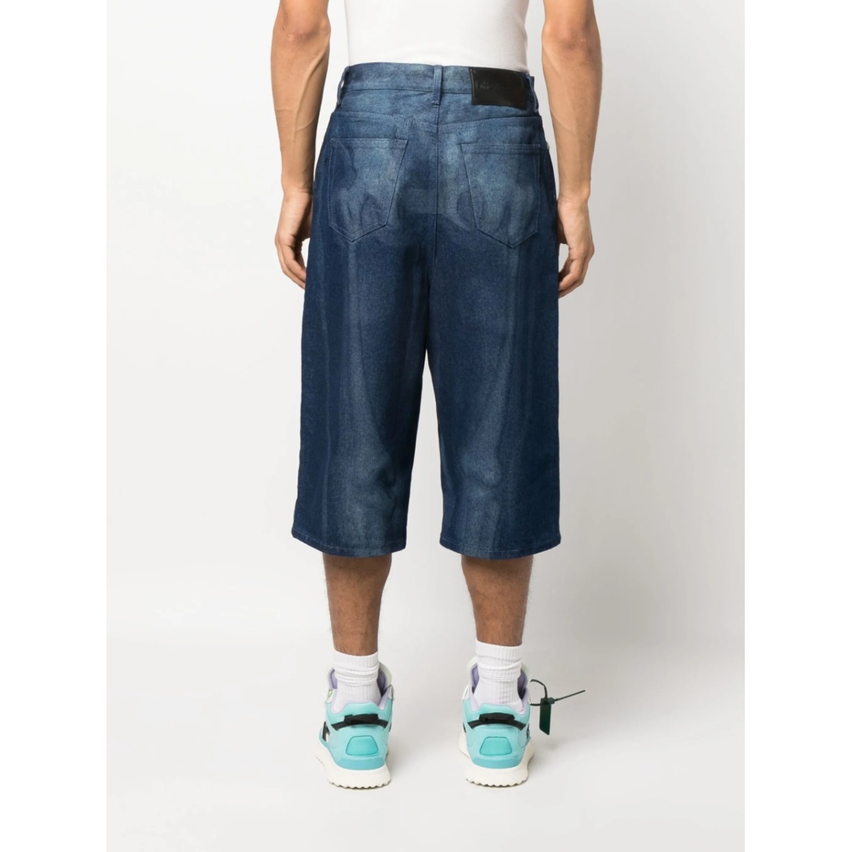 Body Scan denim shorts - Img 4