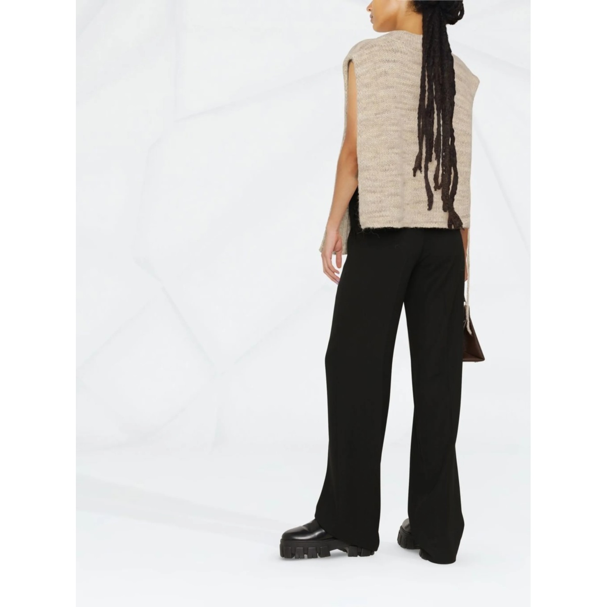 Botanical Dye knitted vest - Img 3