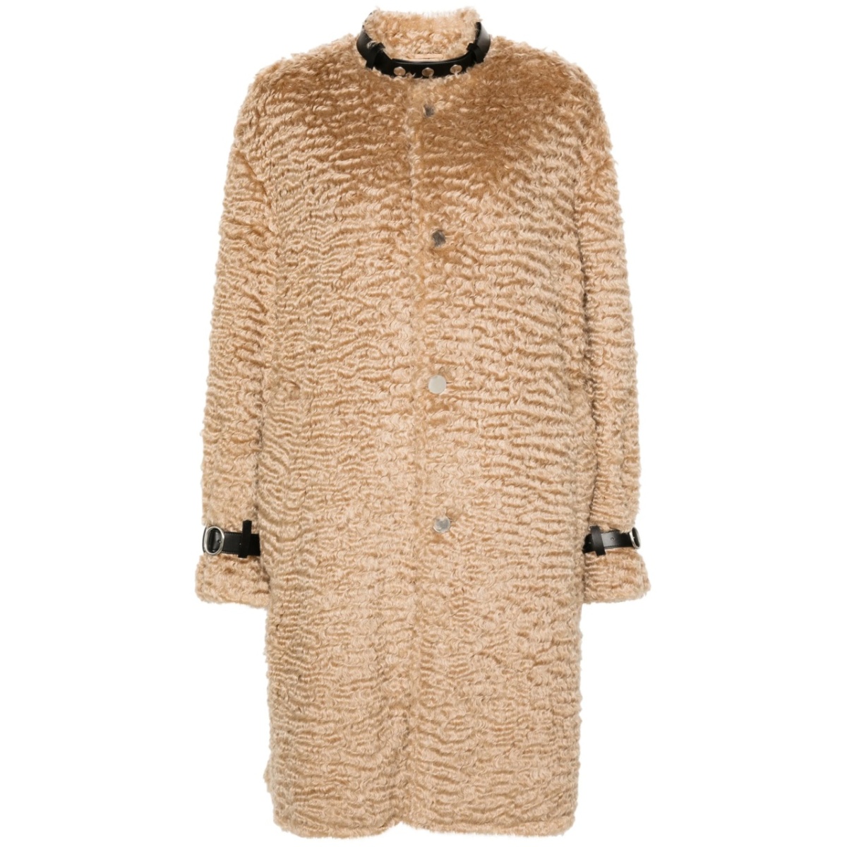 brushed coat