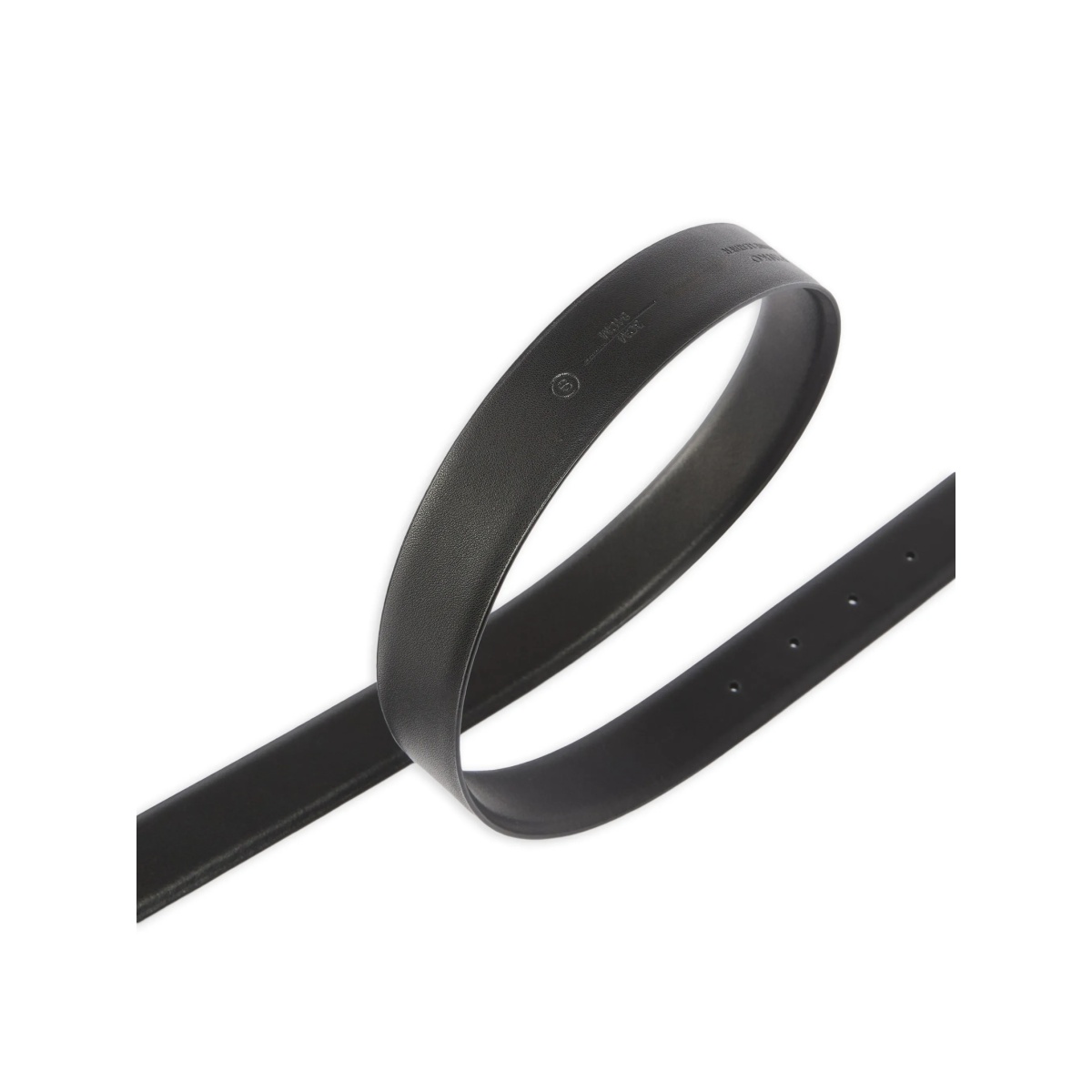 buckled leather belt - Img 5