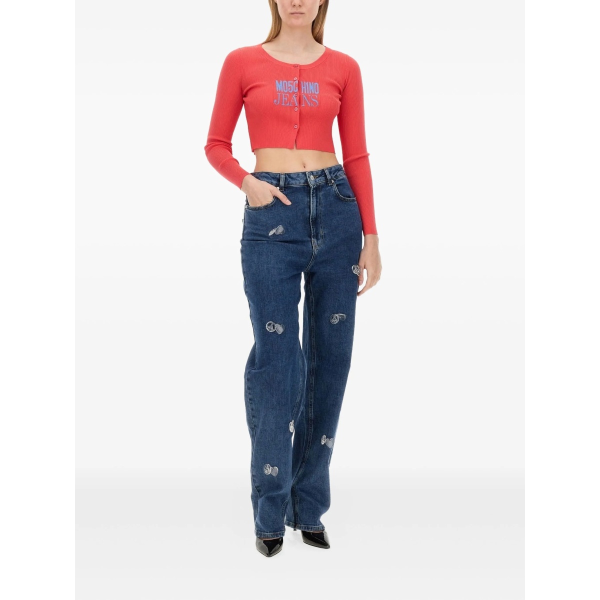 button ribbed knitwear - Img 2