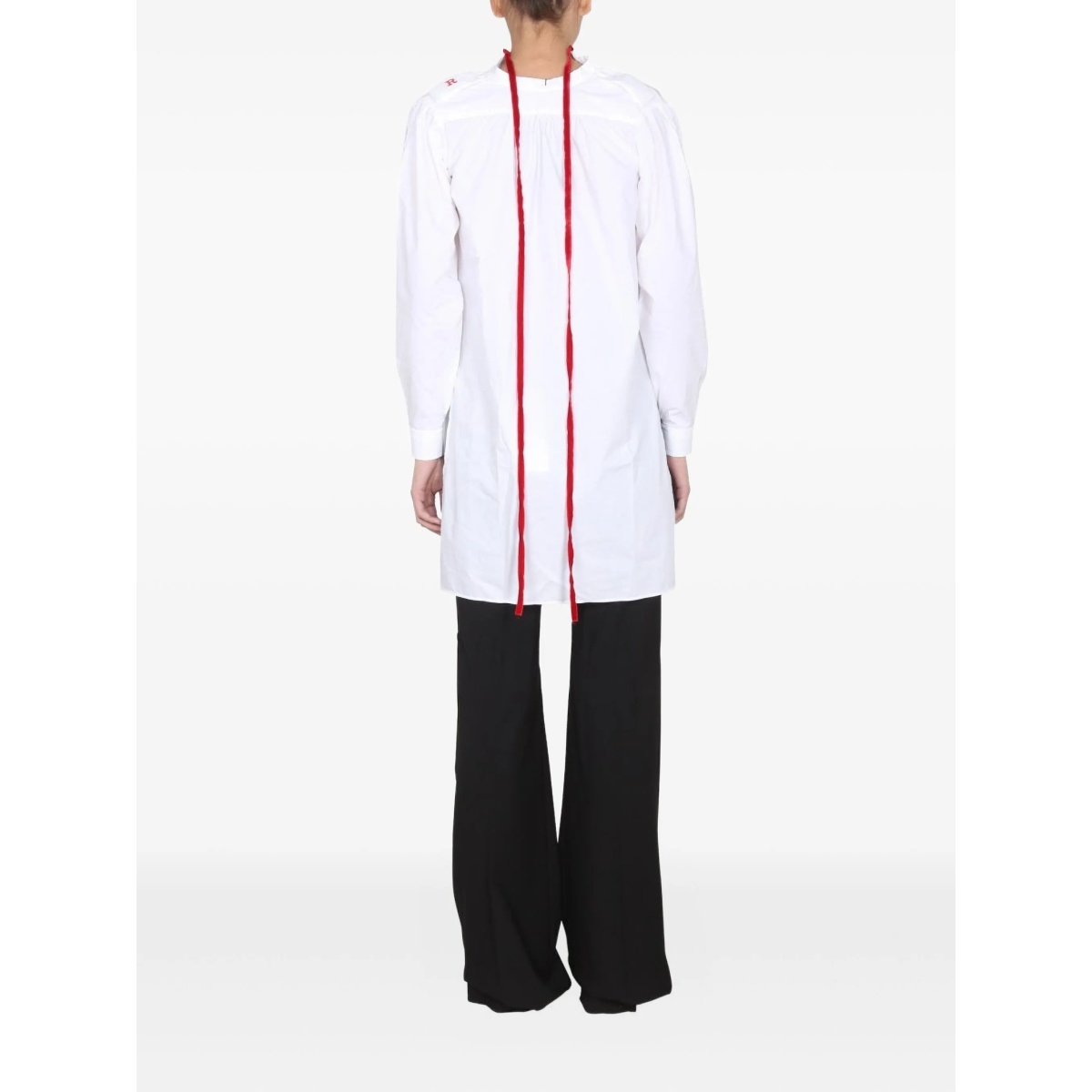 buttoned long-sleeved blouse - Img 2