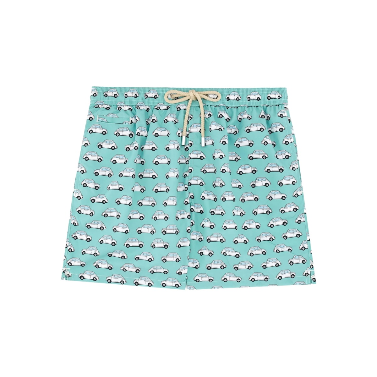 car-print swim shorts