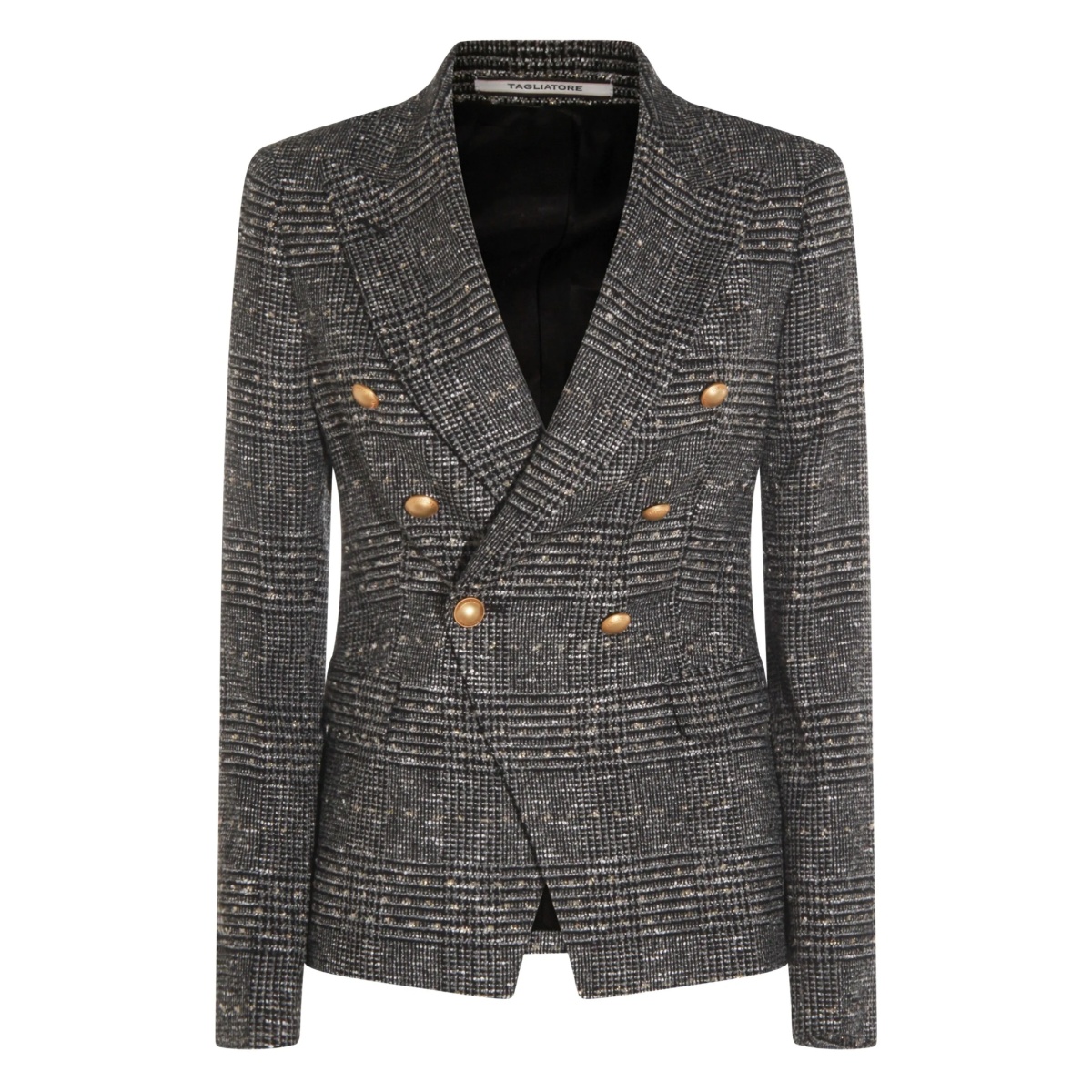 check-pattern jacket