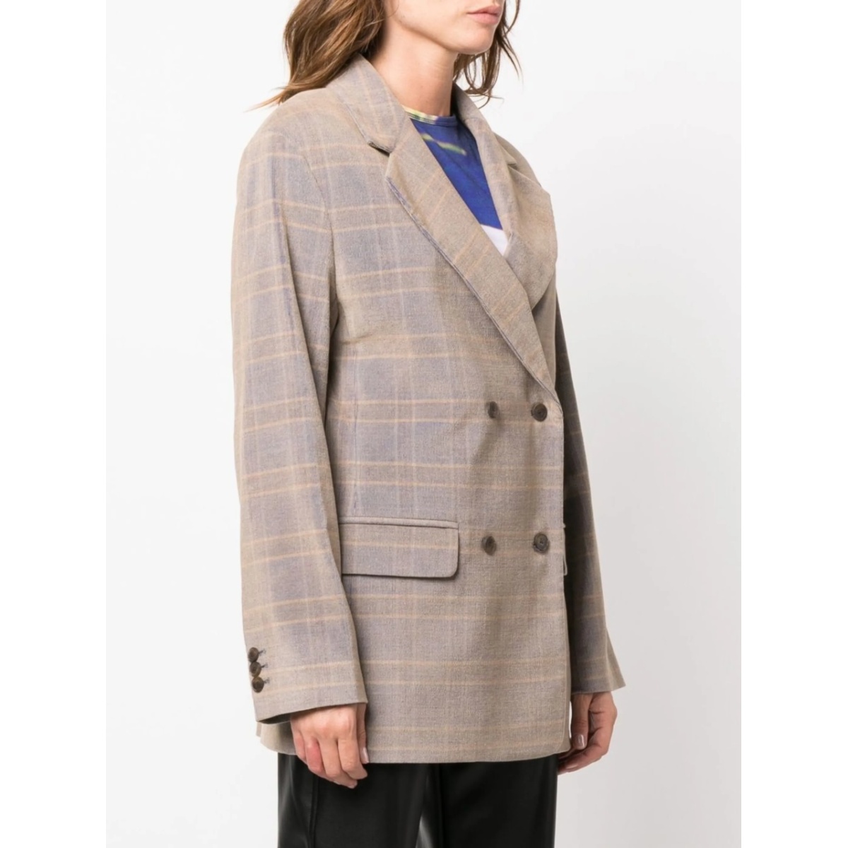check print blazer - Img 3