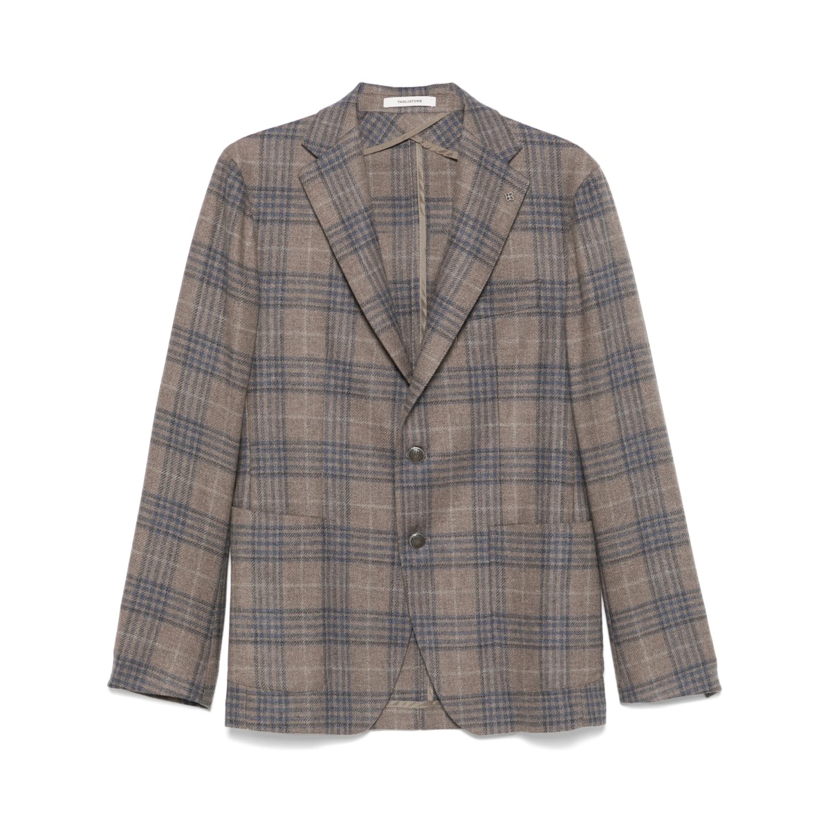 checked blazer