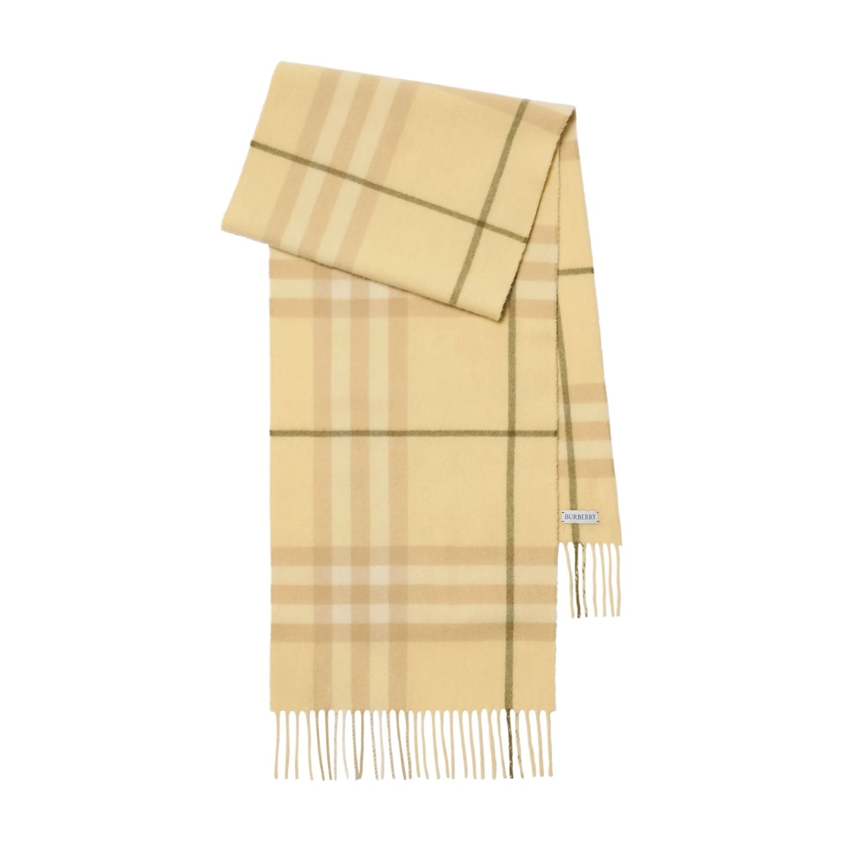 checked cashmere scarf