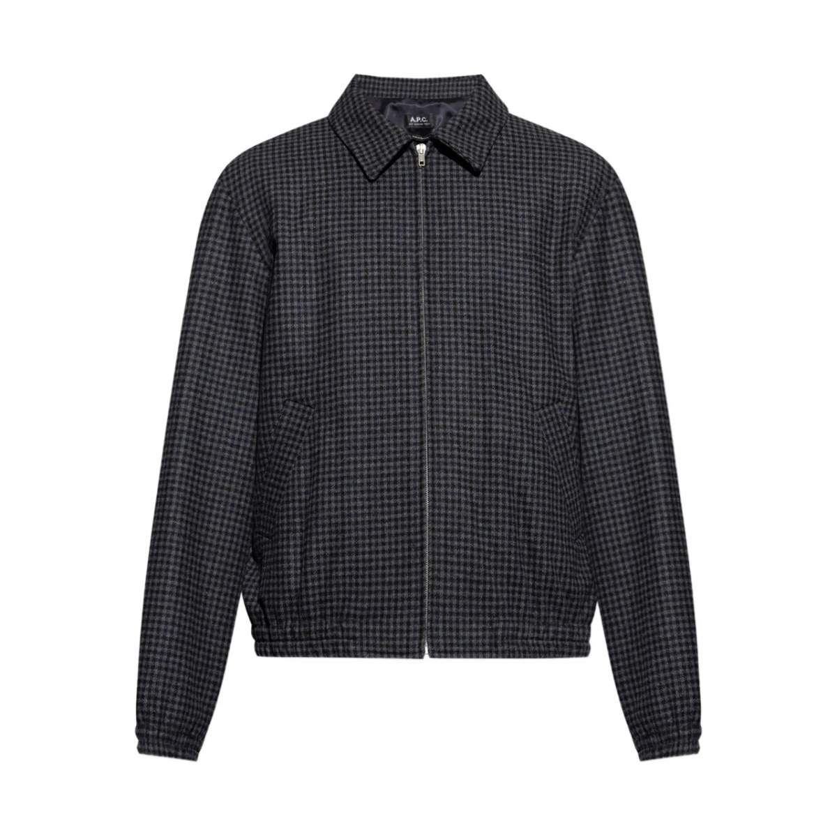 checked jacket