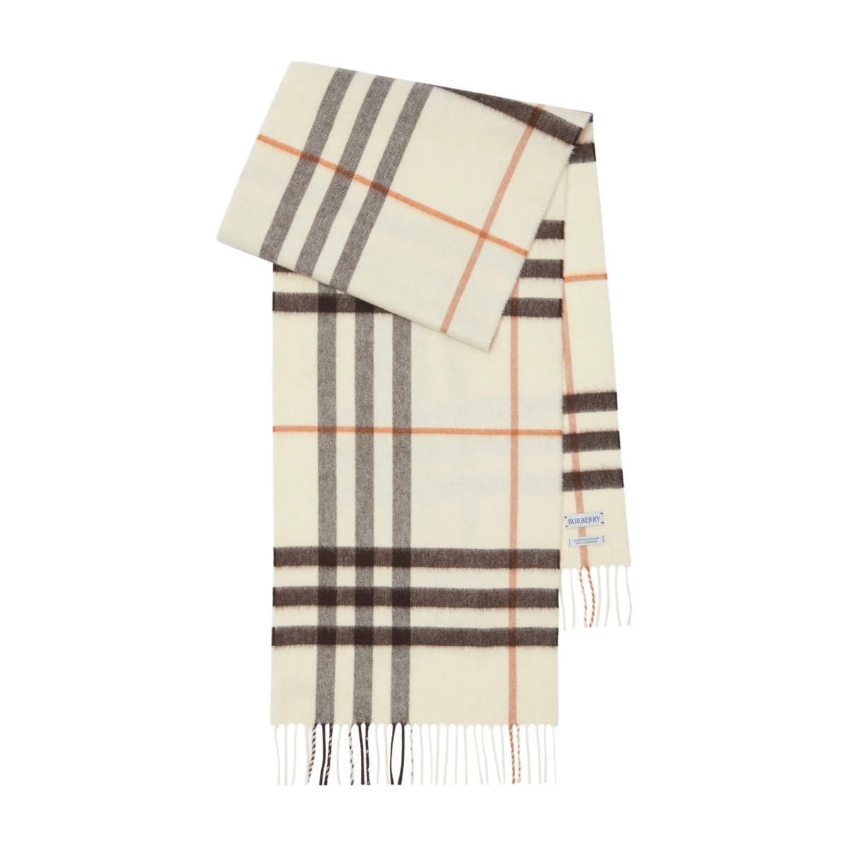 checkered scarf