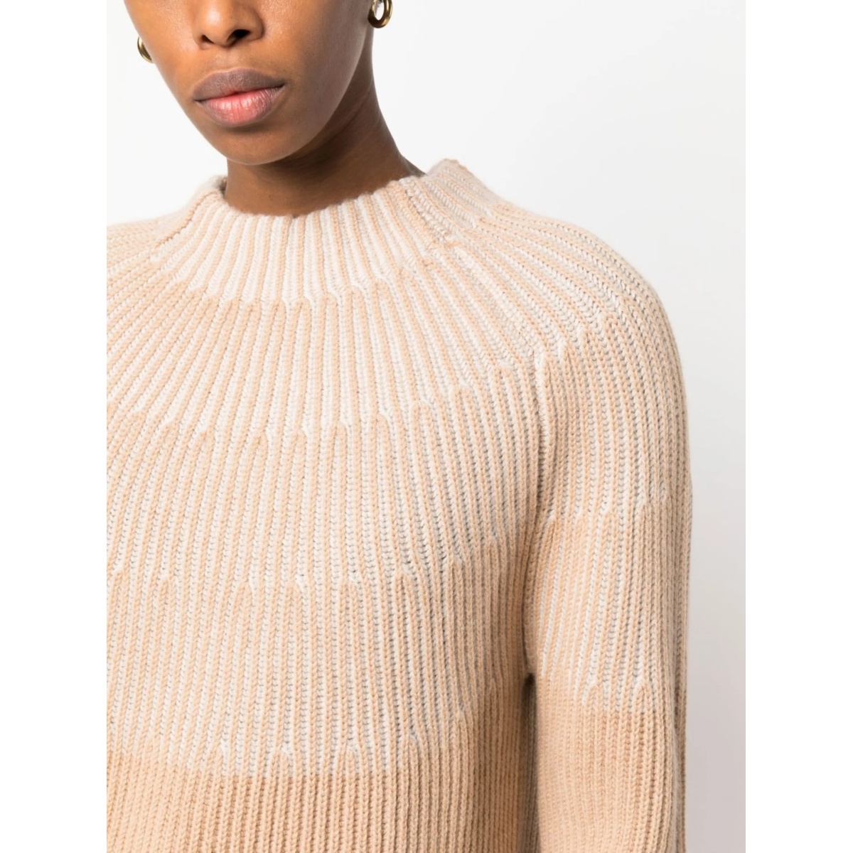 colour-block cashmere jumper - Img 5