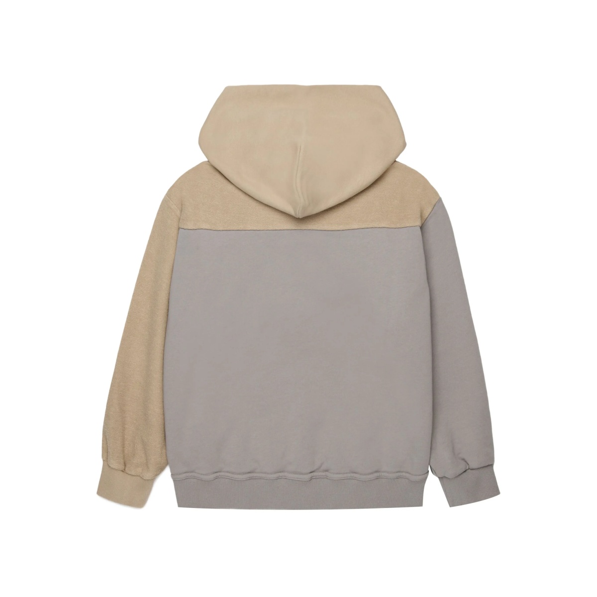 colour-block hooded sweatshirt - Img 2