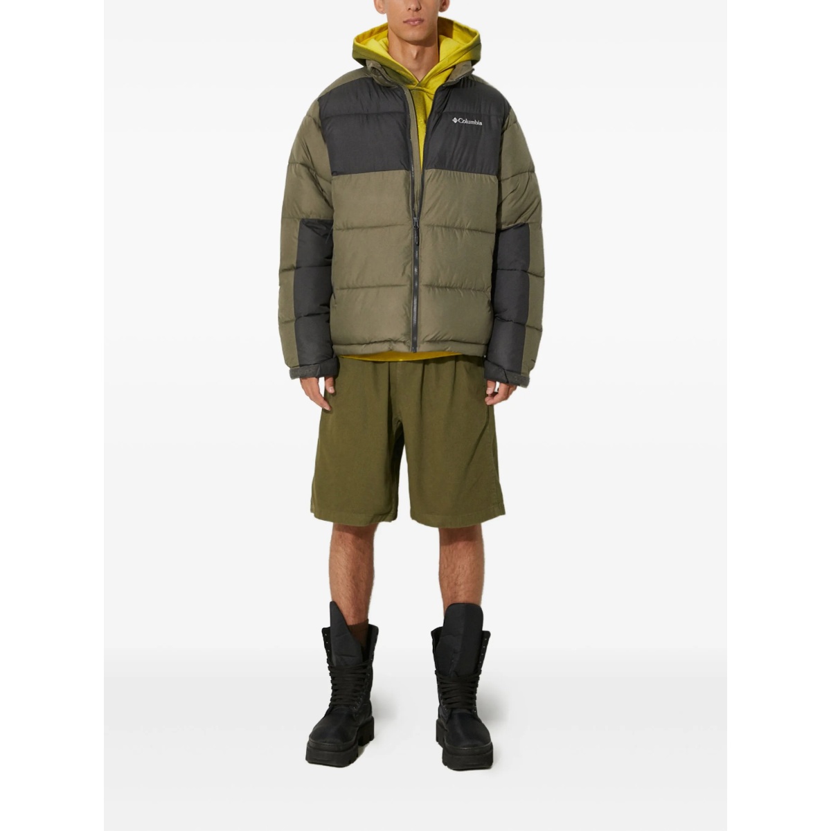 colour-block padded jacket - Img 2