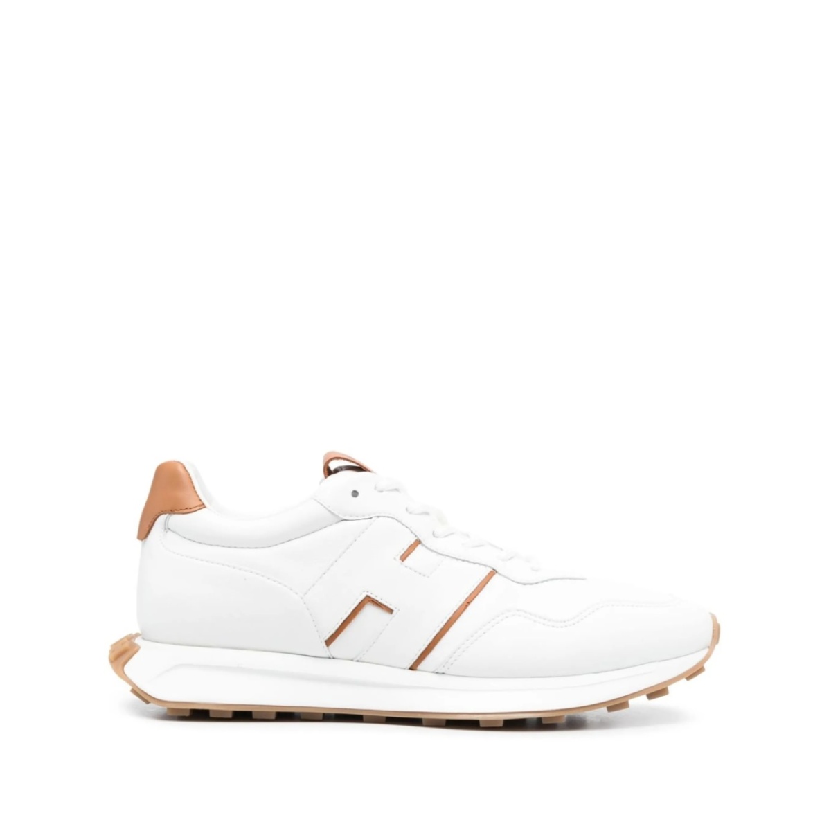 contrast-detailing sneakers