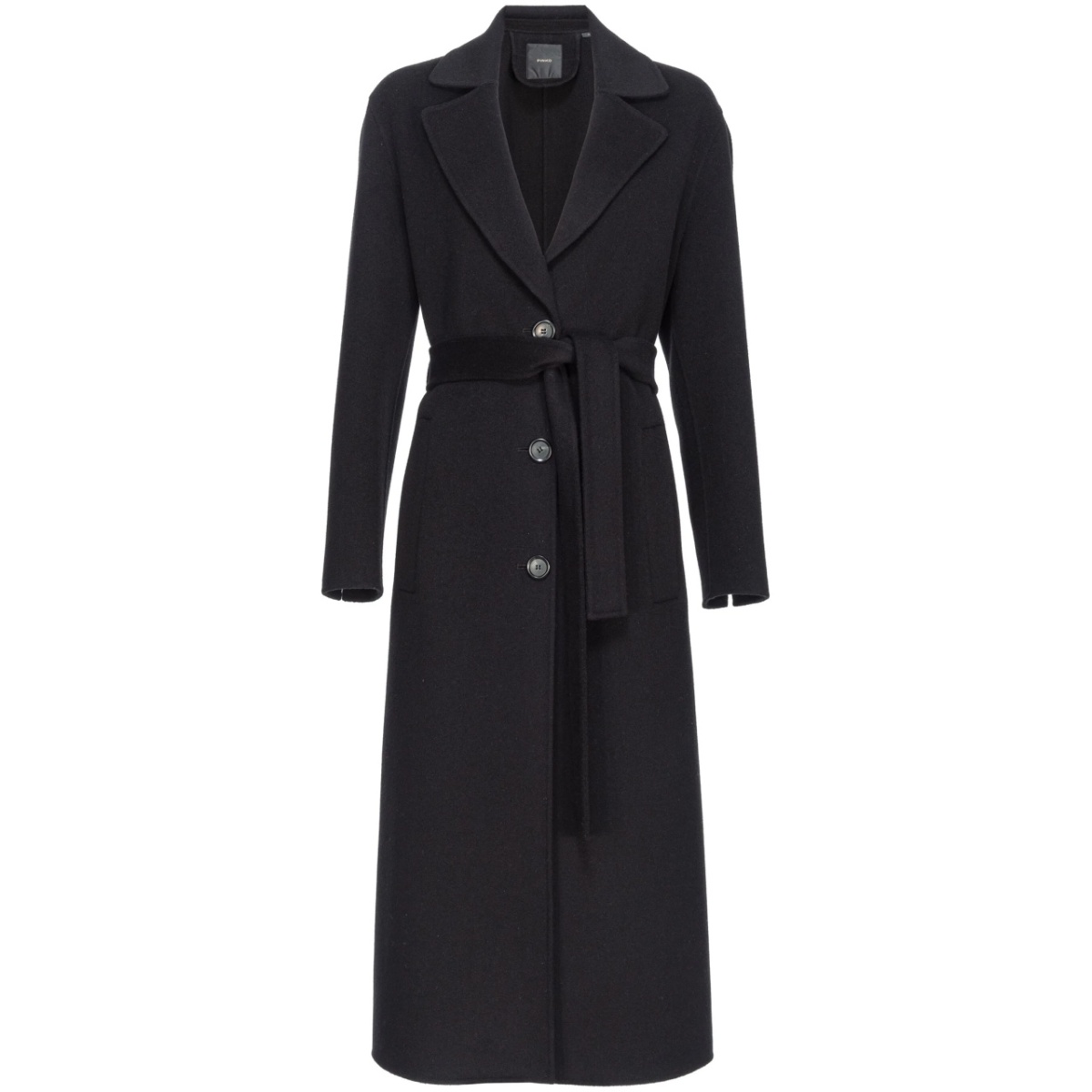 Cornice belted coat