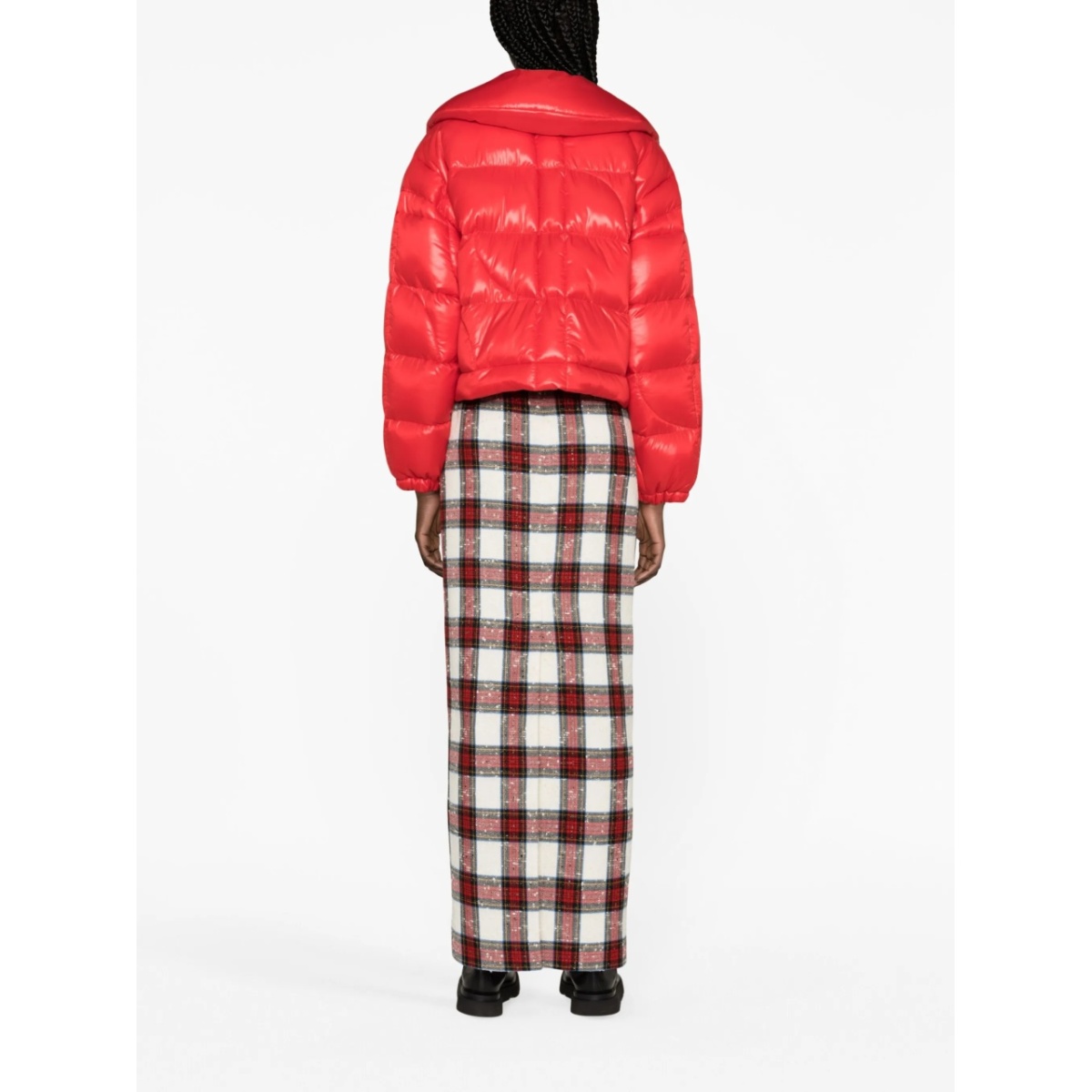 cropped puffer jacket - Img 3