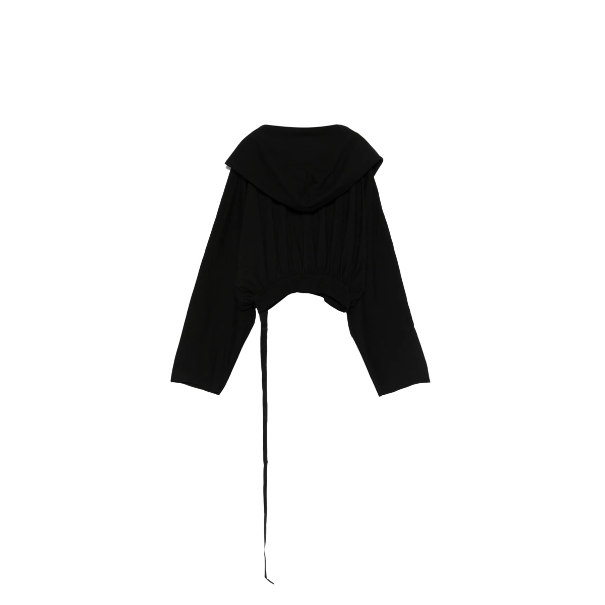 cropped-style hoodie - Img 2