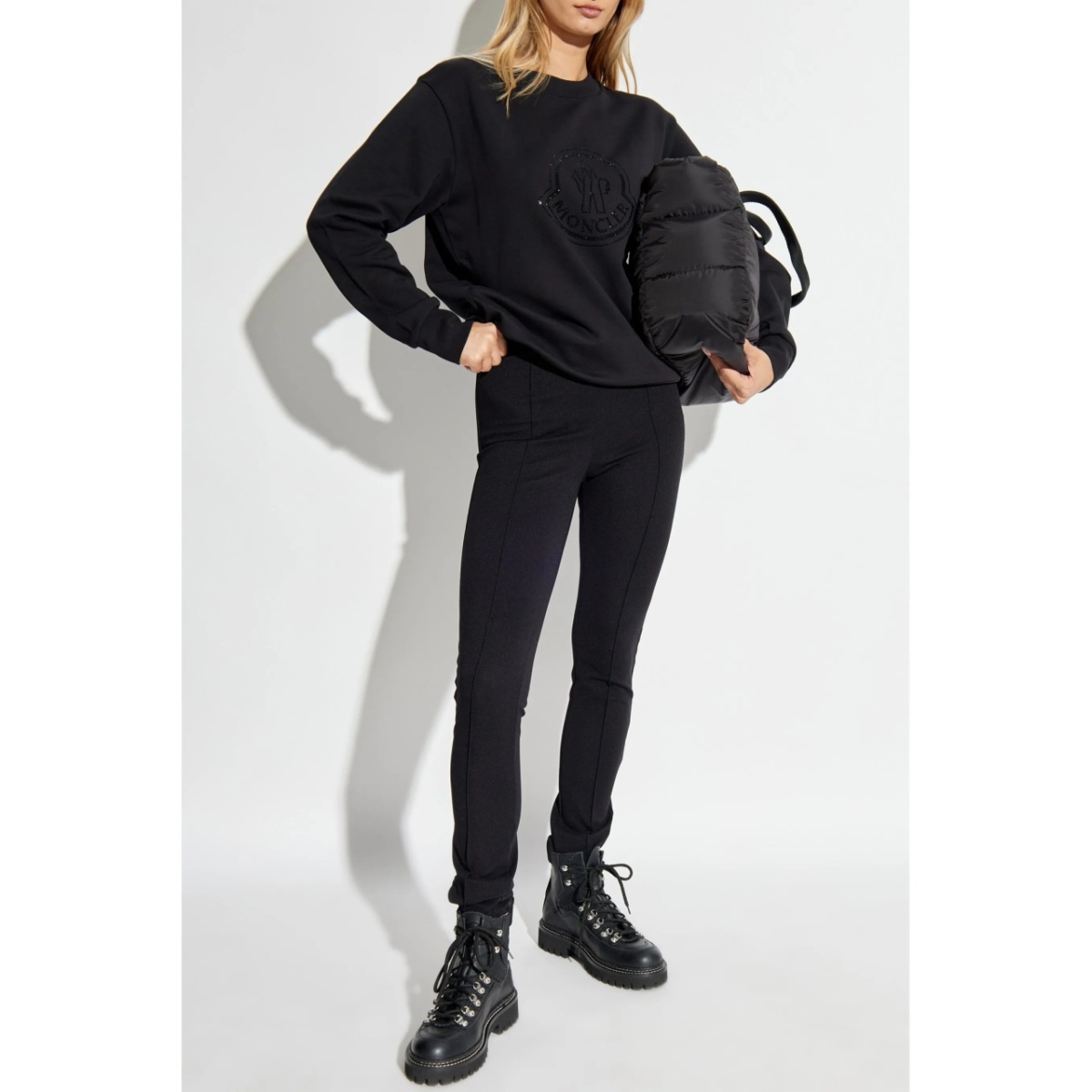 crystal-embellished sweatshirt - Img 2