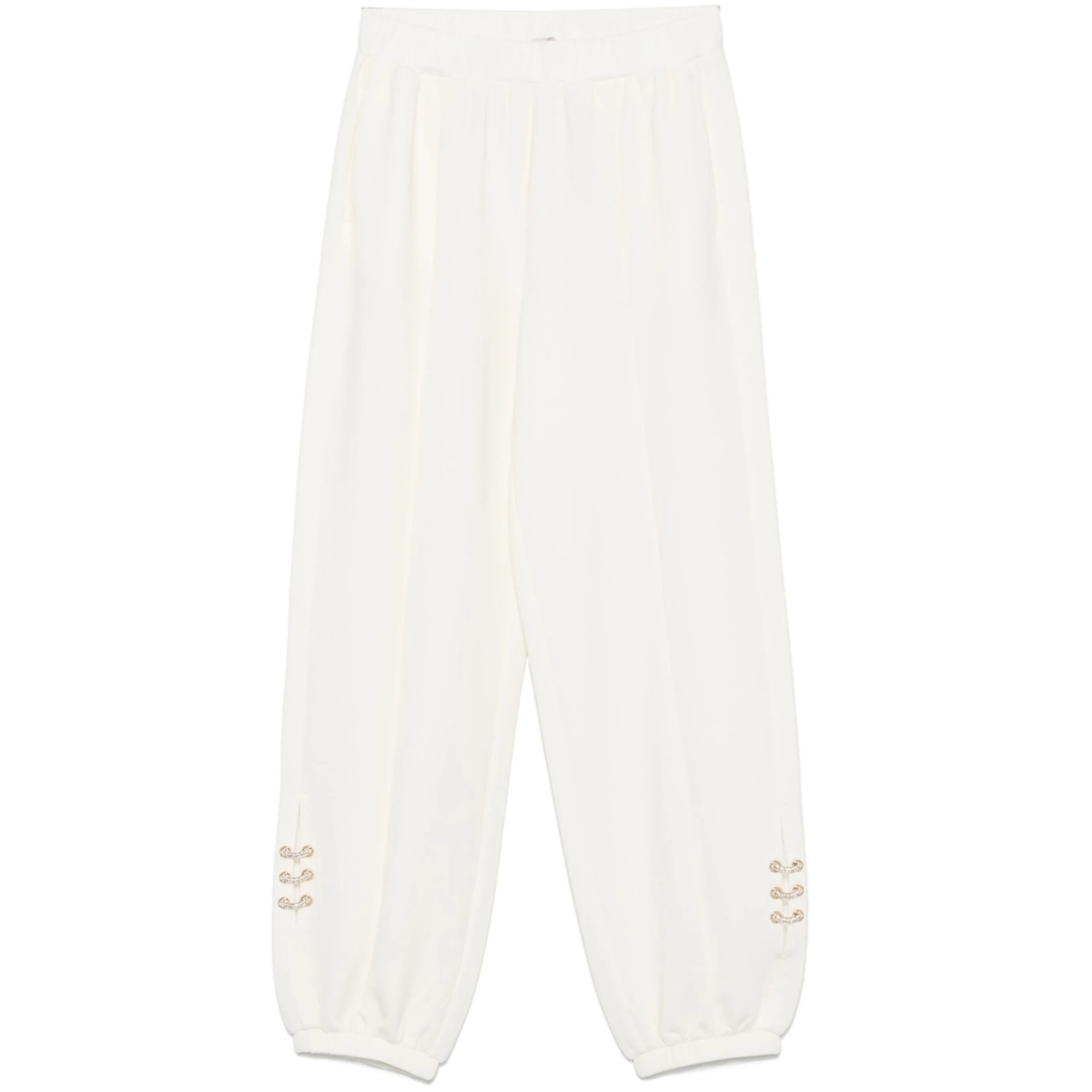 crystal-embellished track pants
