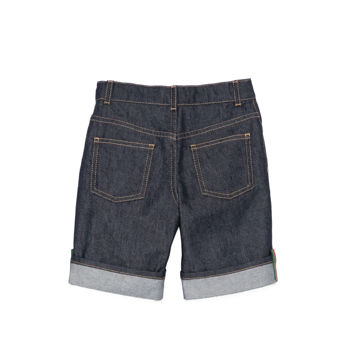 cuffed denim shorts - Img 2