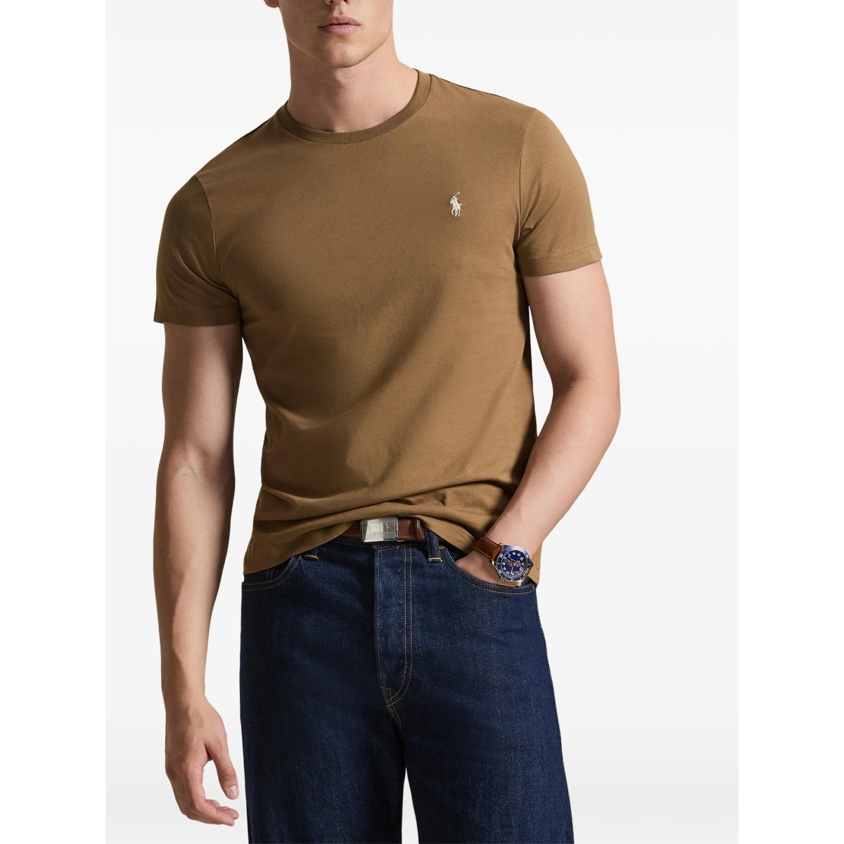 Custom Slim Fit crew-neck T-shirt - Img 3