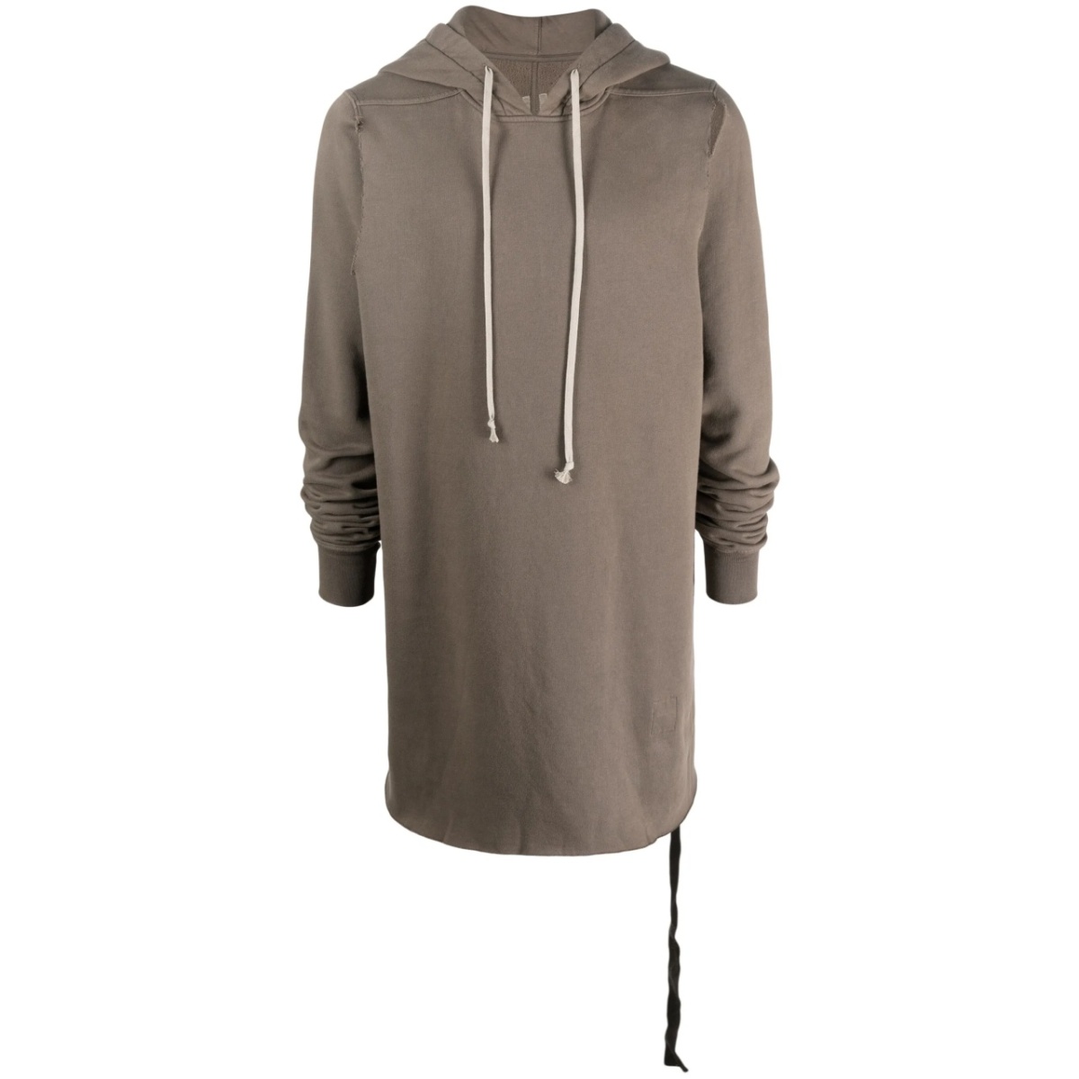 cut-out drawstring hoodie