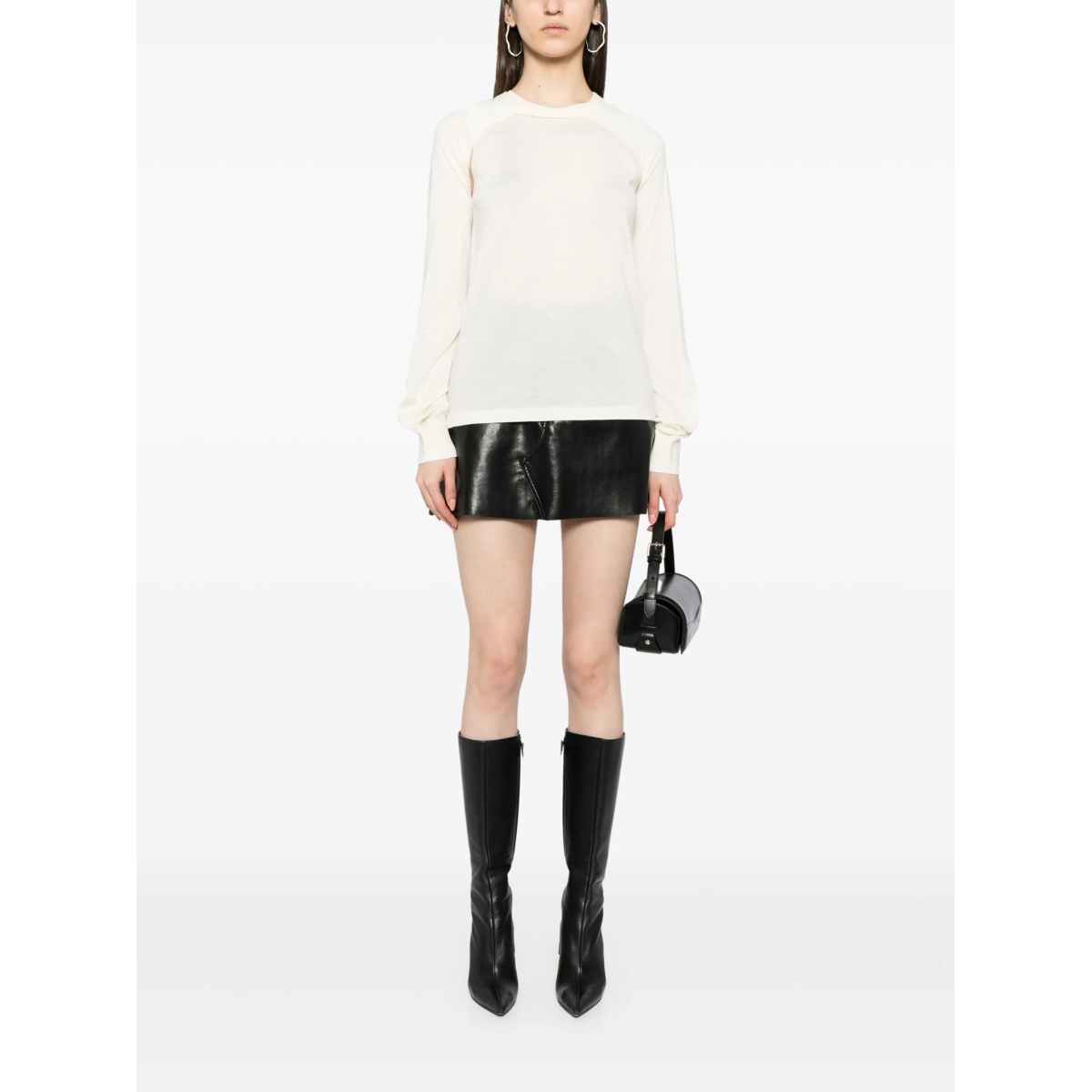 cut-out layered jumper - Img 2