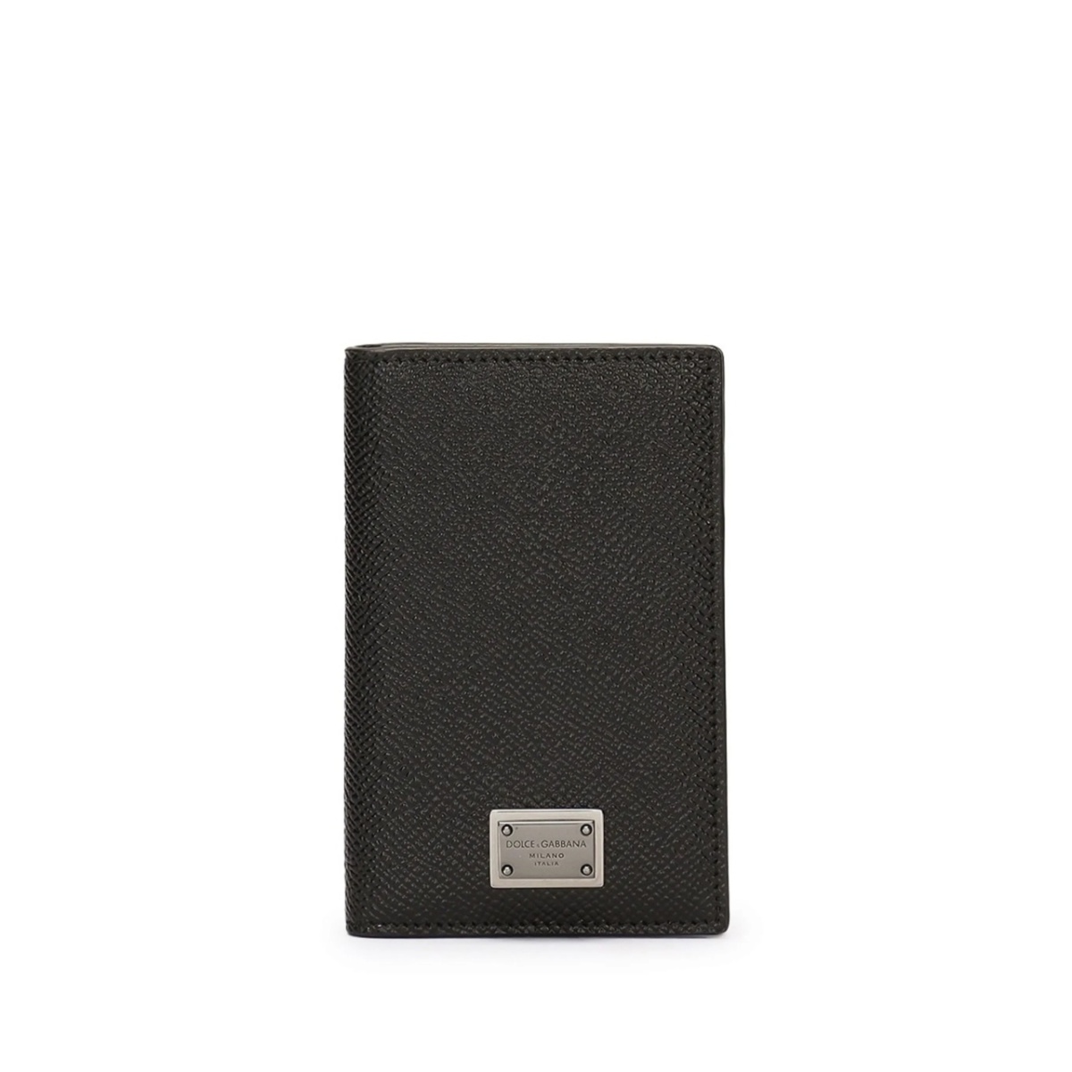 Dauphine-print bi-fold card holder