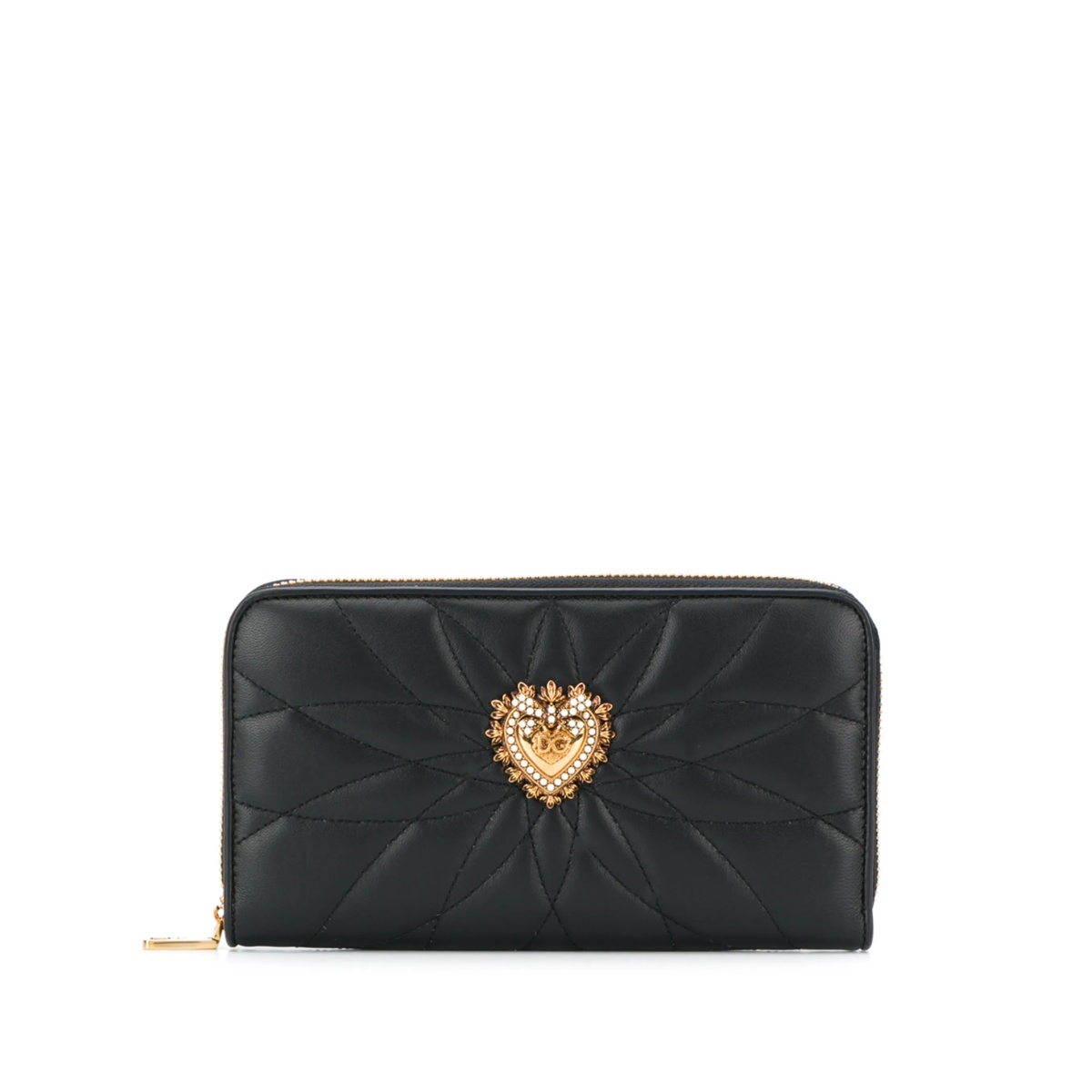 Devotion zip-around wallet