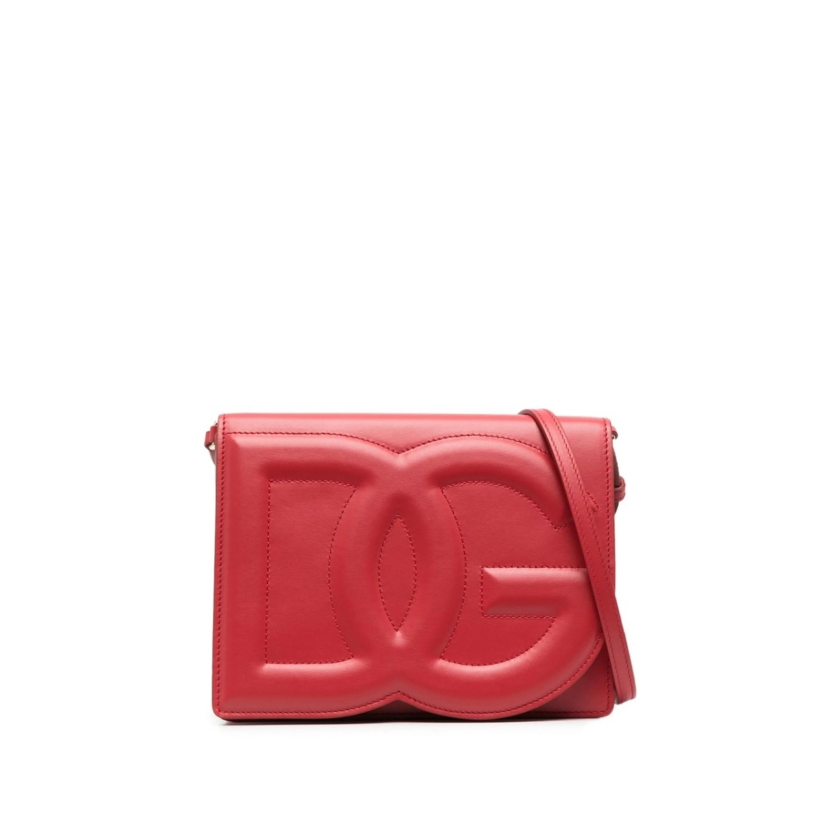 DG Logo leather crossbody bag