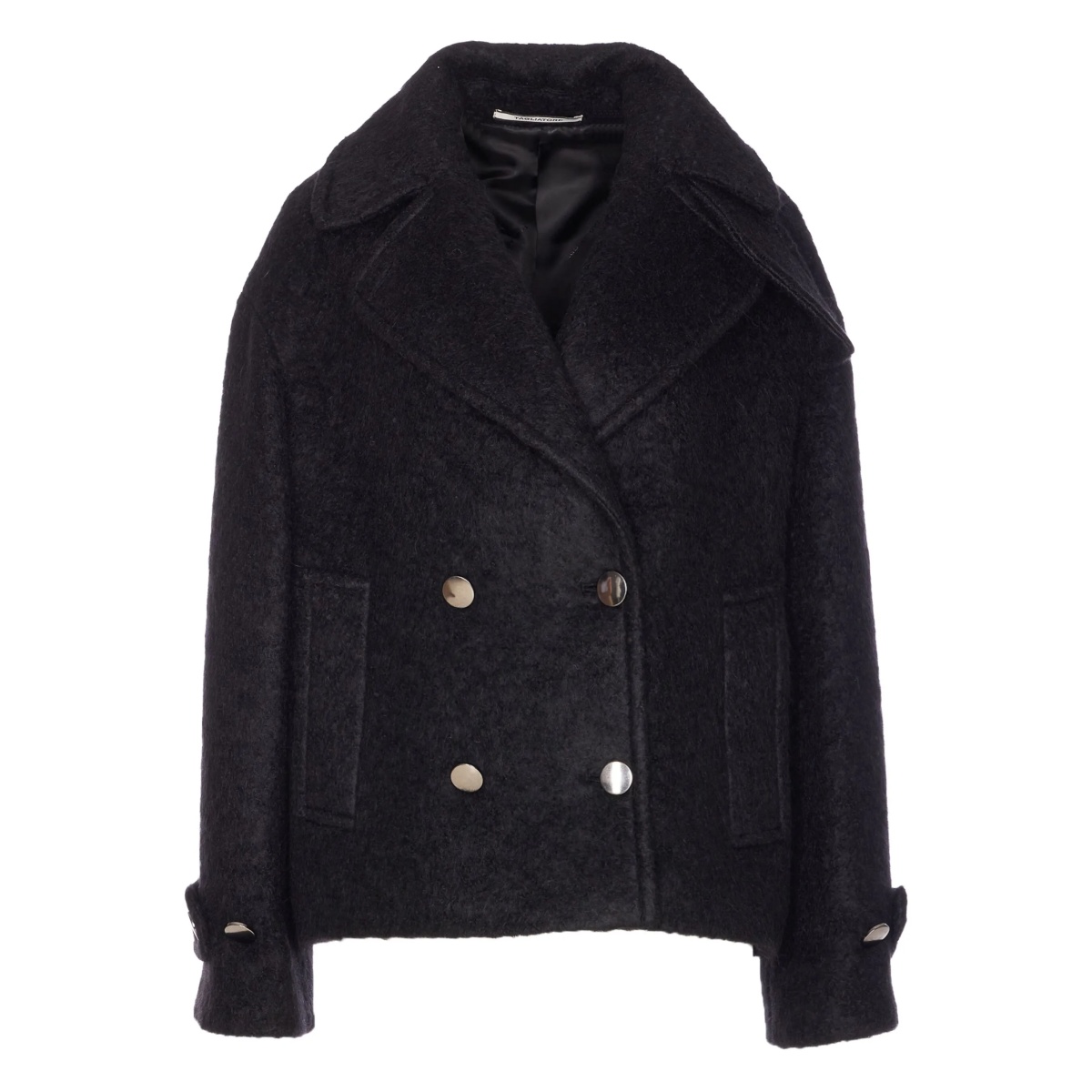 double-breasted belted jacket