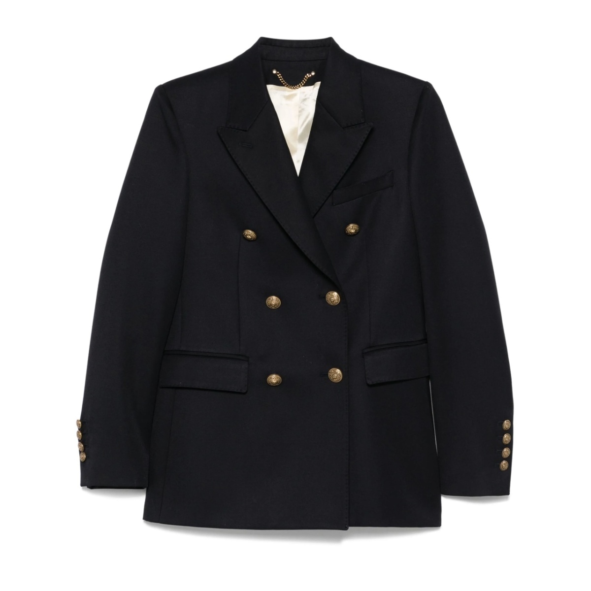 double-breasted blazer
