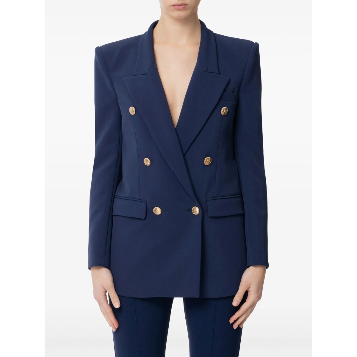 double-breasted blazer